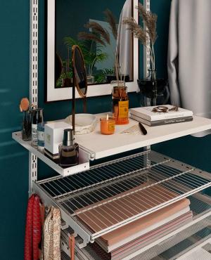 Панель с крючками боковая GHB-30 белая