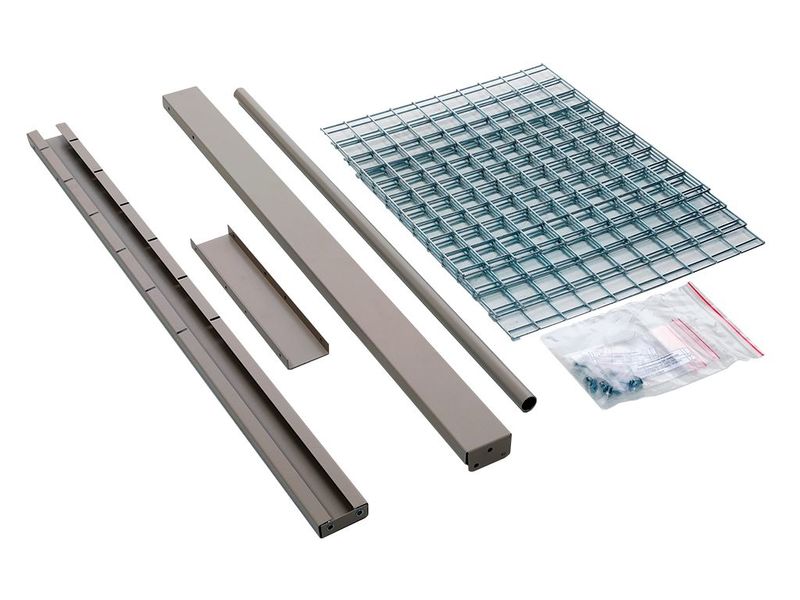 Комплект ШС 1940 (4 полки/Стойка для стеллажа/перекладина)